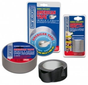 American Tape grigio 10 x 50 con cavallotto