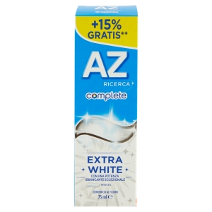 AZ Ricerca Dentifricio Complete Extra White 65 ml + 10ml