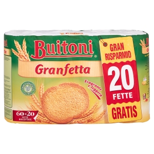Buitoni Granfetta 60 + 20 fette biscottate 600 g