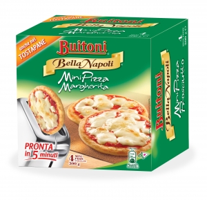 Buitoni Mini Pizza Margherita 4 pz   300 gr