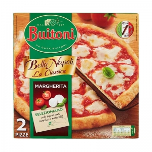Buitoni Bella Napoli La Classica Margherita Pizza Surgelata 660g (2 Pizze)