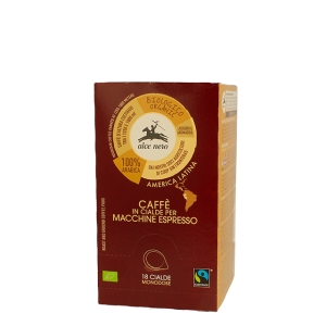 alce nero Caffè in Cialde per Macchine Espresso 18 Cialde Monodose 125 g