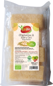 VIVIBIO SFOGLIATINE DI RISO E MAIS SENZA GLUTINE BIO 150g