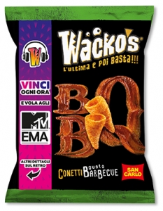 WACKO'S  Conetti gusto Barbecue  25g