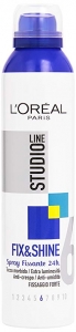 L'OREAL PARIS STUDIO LINE FIX&SHINE Spray Fissante 24h fissaggio forte  250ml