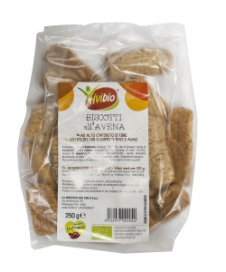 VIVIBIO BISCOTTI INTEGRALI ALL'AVENA 250g